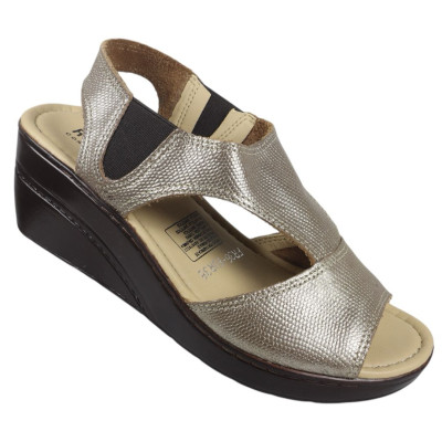 Romulo Sandalia Cuero Cool Brown Mujer Talla 37 Ref 5018 
